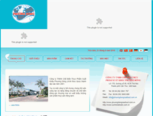 Tablet Screenshot of phuongdongseafood.com.vn